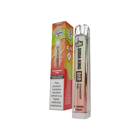 20mg Soda King Bar Disposable Vape Device 600 Puffs - THWC Ltd