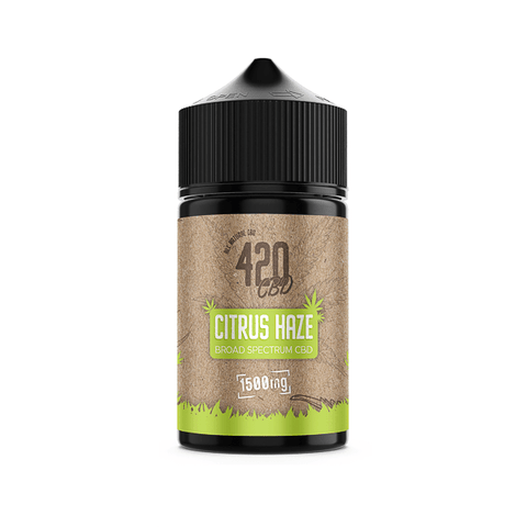 420 E - liquids 1500mg Broad - Spectrum CBD E - Liquids (40VG/60PG) - THWC Ltd