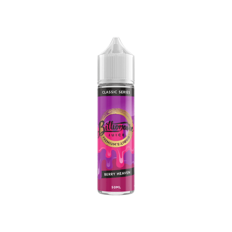 Billionaire Juice Classic Series 50ml Shortfill 0mg (70VG/30PG) - THWC Ltd