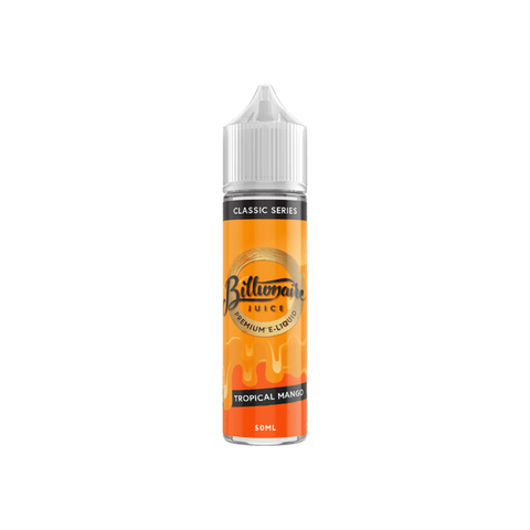 Billionaire Juice Classic Series 50ml Shortfill 0mg (70VG/30PG) - THWC Ltd