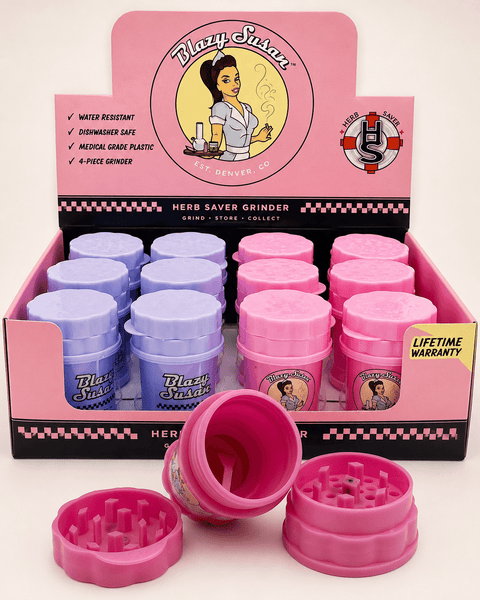 Blazy Susan 4 Piece Mini Grinder - THWC Ltd