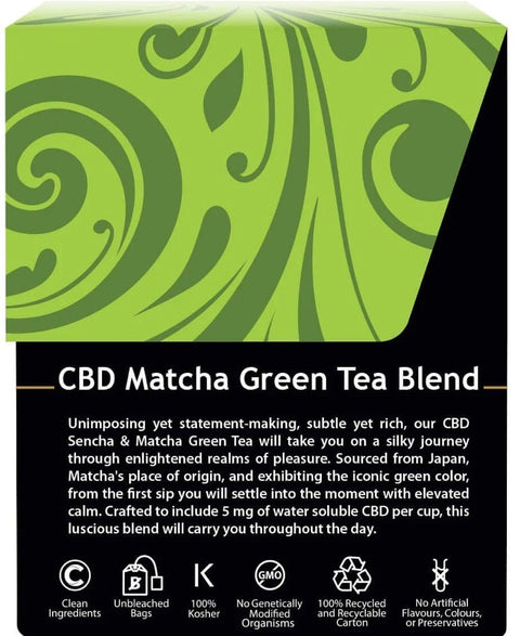 Buddha Teas CBD Matcha Green Tea - THWC Ltd