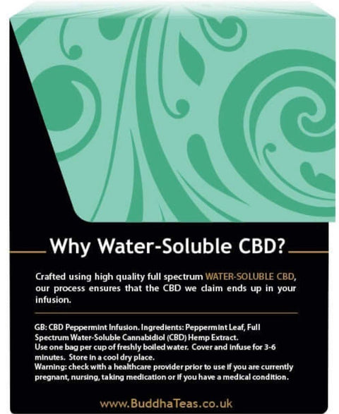 Buddha Teas CBD Peppermint Tea - THWC Ltd