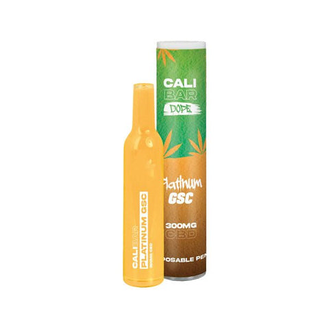 CALI BAR DOPE 300mg Full Spectrum CBD Vape Disposable - Terpene Flavoured - THWC Ltd