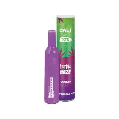 CALI BAR DOPE 300mg Full Spectrum CBD Vape Disposable - Terpene Flavoured - THWC Ltd