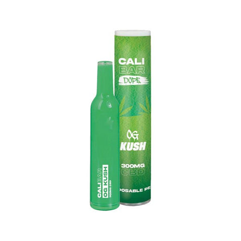 CALI BAR DOPE 300mg Full Spectrum CBD Vape Disposable - Terpene Flavoured - THWC Ltd