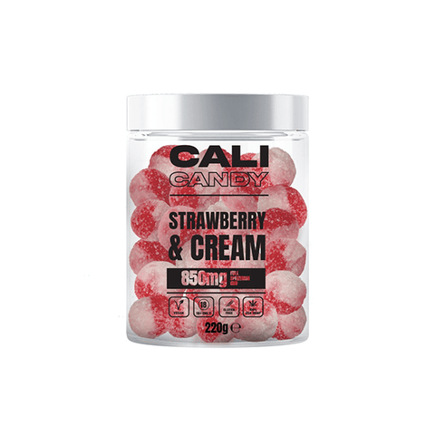CALI CANDY 850mg Full Spectrum CBD Vegan Sweets (Small) - 10 Flavours - THWC Ltd