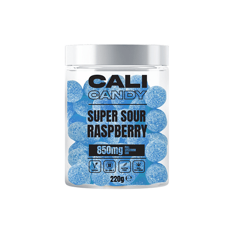 CALI CANDY 850mg Full Spectrum CBD Vegan Sweets (Small) - 10 Flavours - THWC Ltd