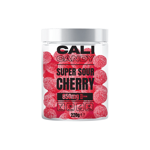 CALI CANDY 850mg Full Spectrum CBD Vegan Sweets (Small) - 10 Flavours - THWC Ltd