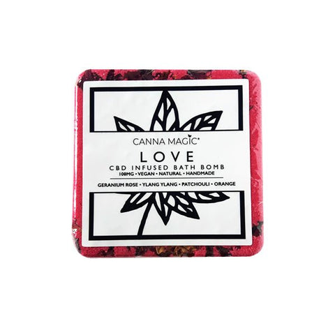 Canna Magic Handmade 100mg CBD Bath Bombs - THWC Ltd