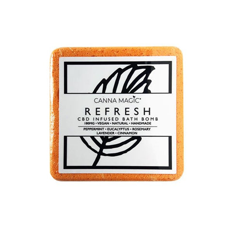 Canna Magic Handmade 100mg CBD Bath Bombs - THWC Ltd