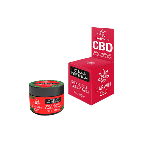 Darwin CBD 500mg Hot Black Pepper Balm - 10ml - THWC Ltd