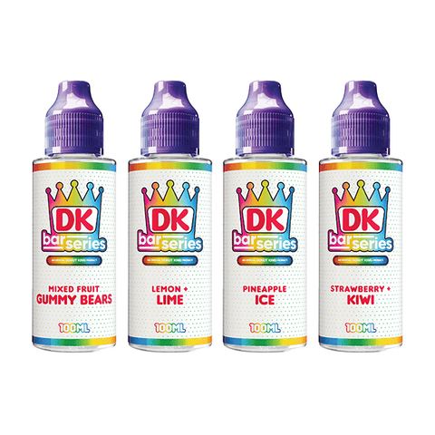 DK Bar Series 100ml Shortfill E - liquid 0mg (50VG/50PG) - THWC Ltd