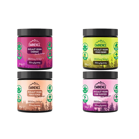 Eminence 3500mg Shilajit Vegan Gummies 350g - THWC Ltd