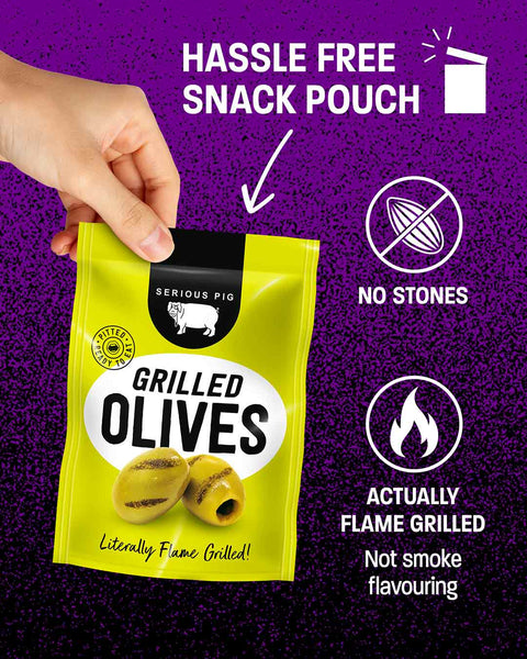 Grilled Olives 50g - THWC Ltd