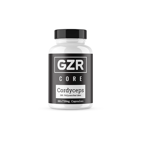 GZR 750mg Cordyceps Capsules - 60 Capsules - THWC Ltd