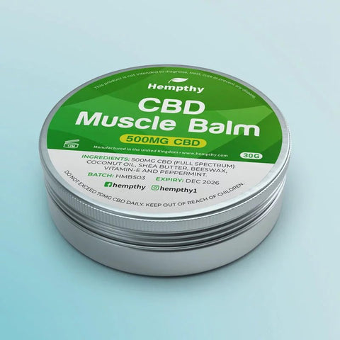 Hempthy CBD Muscle Balm - THWC Ltd