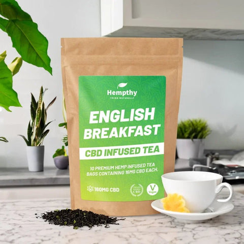 Hempthy CBD Tea - English Breakfast Tea - THWC Ltd