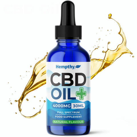 Hempthy Natural Full Spectrum CBD Oil - 500mg - 4000mg - THWC Ltd