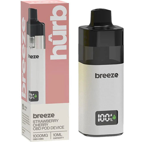 HURB Breeze CBD & CBG Vape Kit - THWC Ltd