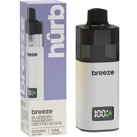 HURB Breeze CBD & CBG Vape Kit - THWC Ltd
