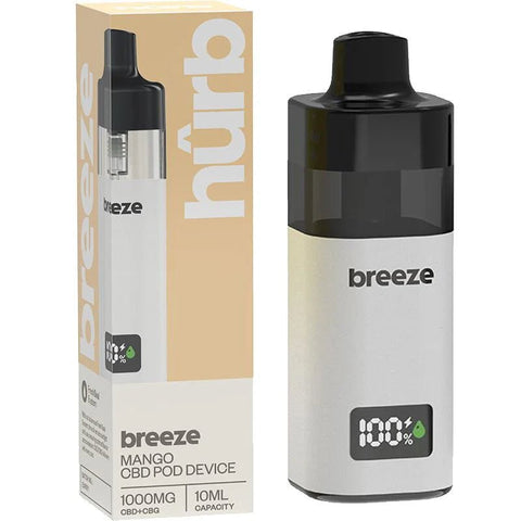 HURB Breeze CBD & CBG Vape Kit - THWC Ltd