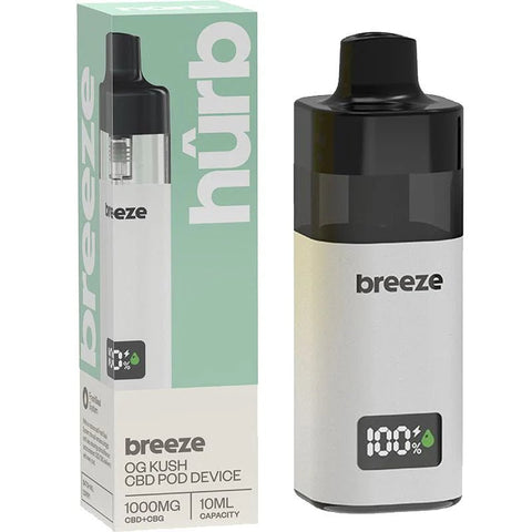 HURB Breeze CBD & CBG Vape Kit - THWC Ltd