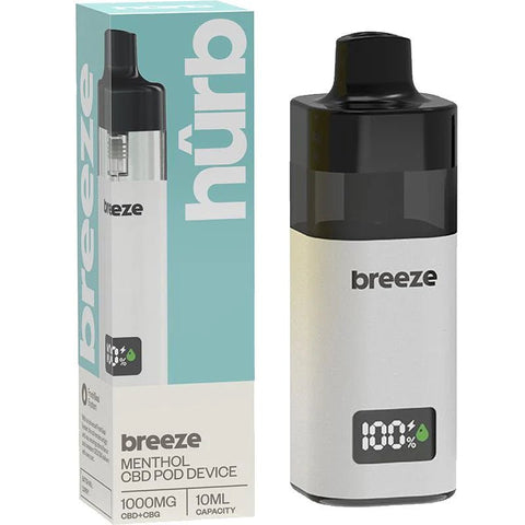 HURB Breeze CBD & CBG Vape Kit - THWC Ltd