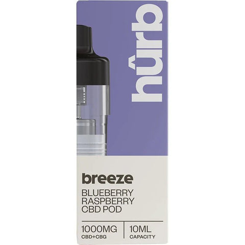 HURB Breeze CBD & CBG Vape Pods - THWC Ltd