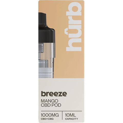 HURB Breeze CBD & CBG Vape Pods - THWC Ltd
