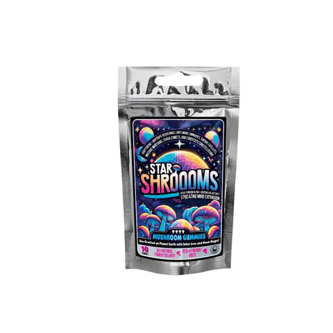 Innooova Starshroooms Nootropic + Adaptagenic Mushroom Gummies Full Pack - 10 Gummies - THWC Ltd