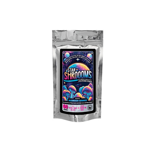 Innooova Starshroooms Nootropic + Adaptagenic Mushroom Gummies Full Pack - 60 Gummies - THWC Ltd