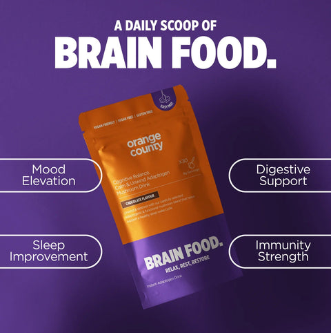 Orange County "Brain Food" Mushroom Chocolate Drink - THWC Ltd