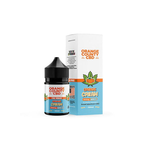 Orange County CBD Cali Range 1500mg CBD 50ml E - liquid (60VG/40PG) - THWC Ltd