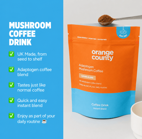 Orange County Mushroom Coffee Drink (Sample Size) - THWC Ltd