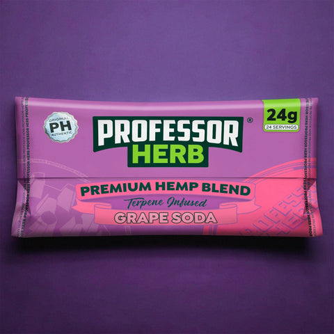 Professor Herb Premium CBD Hemp Blend - 24g Pouch - Various Flavours - THWC Ltd