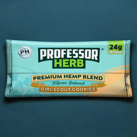 Professor Herb Premium CBD Hemp Blend - 24g Pouch - Various Flavours - THWC Ltd