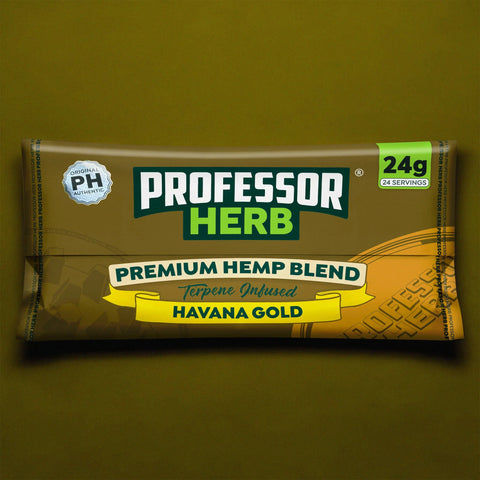 Professor Herb Premium CBD Hemp Blend - 24g Pouch - Various Flavours - THWC Ltd