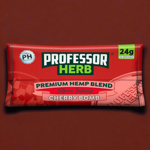 Professor Herb Premium CBD Hemp Blend - 24g Pouch - Various Flavours - THWC Ltd