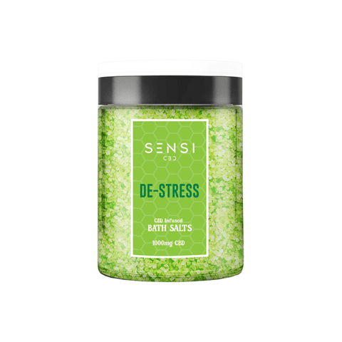 Sensi CBD 1000mg CBD Infused Bath Salts - 700g - THWC Ltd