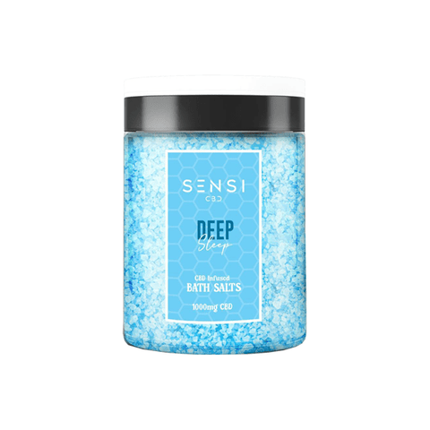 Sensi CBD 1000mg CBD Infused Bath Salts - 700g - THWC Ltd