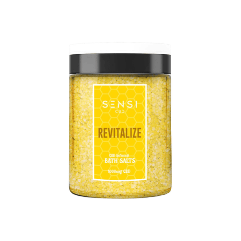 Sensi CBD 1000mg CBD Infused Bath Salts - 700g - THWC Ltd