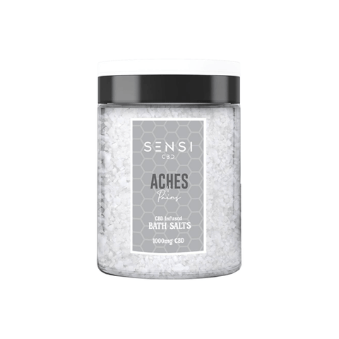 Sensi CBD 1000mg CBD Infused Bath Salts - 700g - THWC Ltd