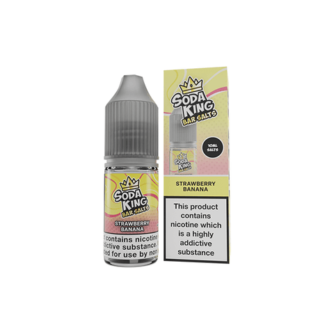 Soda King Bar SALTS 10mg Nic Salts 10ml - (50VG/50PG) - THWC Ltd