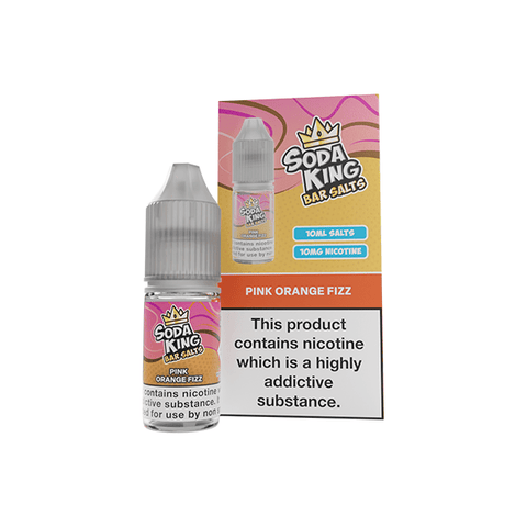 Soda King Bar SALTS 10mg Nic Salts 10ml - (50VG/50PG) - THWC Ltd
