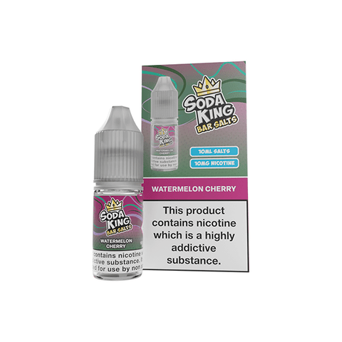 Soda King Bar SALTS 10mg Nic Salts 10ml - (50VG/50PG) - THWC Ltd