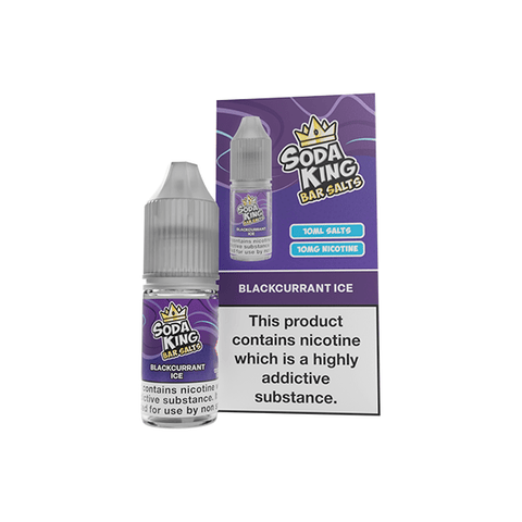 Soda King Bar SALTS 10mg Nic Salts 10ml - (50VG/50PG) - THWC Ltd