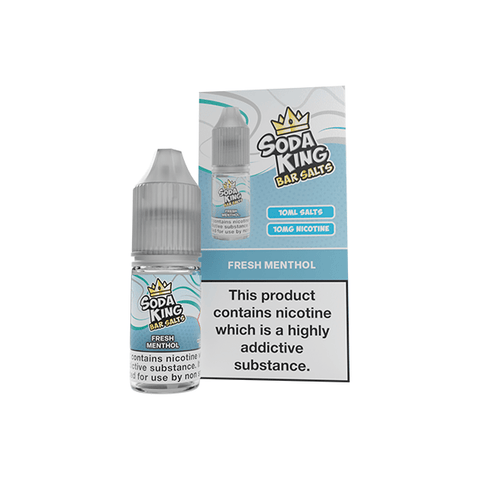 Soda King Bar SALTS 10mg Nic Salts 10ml - (50VG/50PG) - THWC Ltd