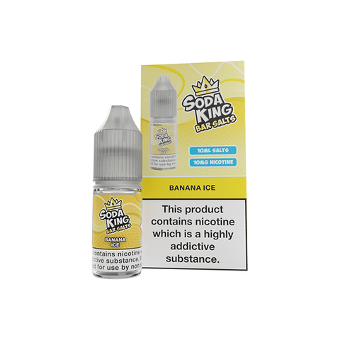Soda King Bar SALTS 10mg Nic Salts 10ml - (50VG/50PG) - THWC Ltd
