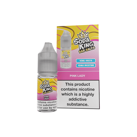 Soda King Bar SALTS 10mg Nic Salts 10ml - (50VG/50PG) - THWC Ltd